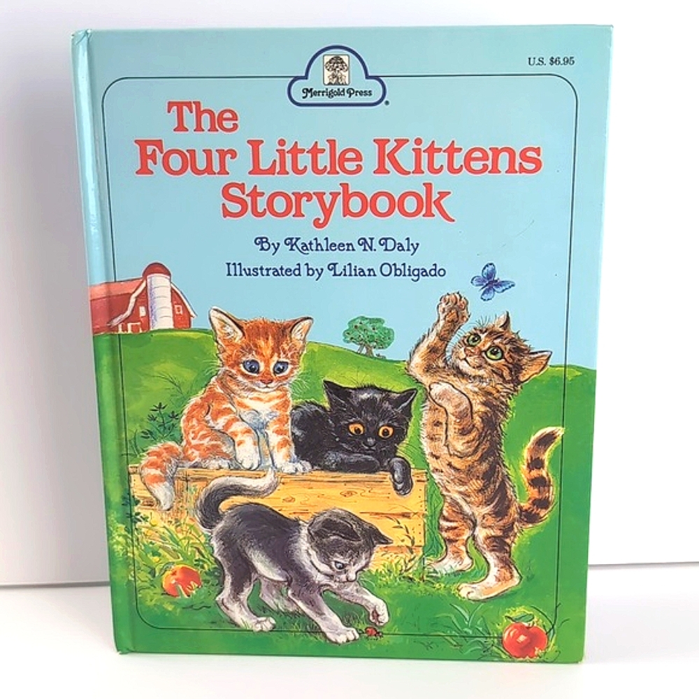 The Four Little Kittens Hardcover Kids Book